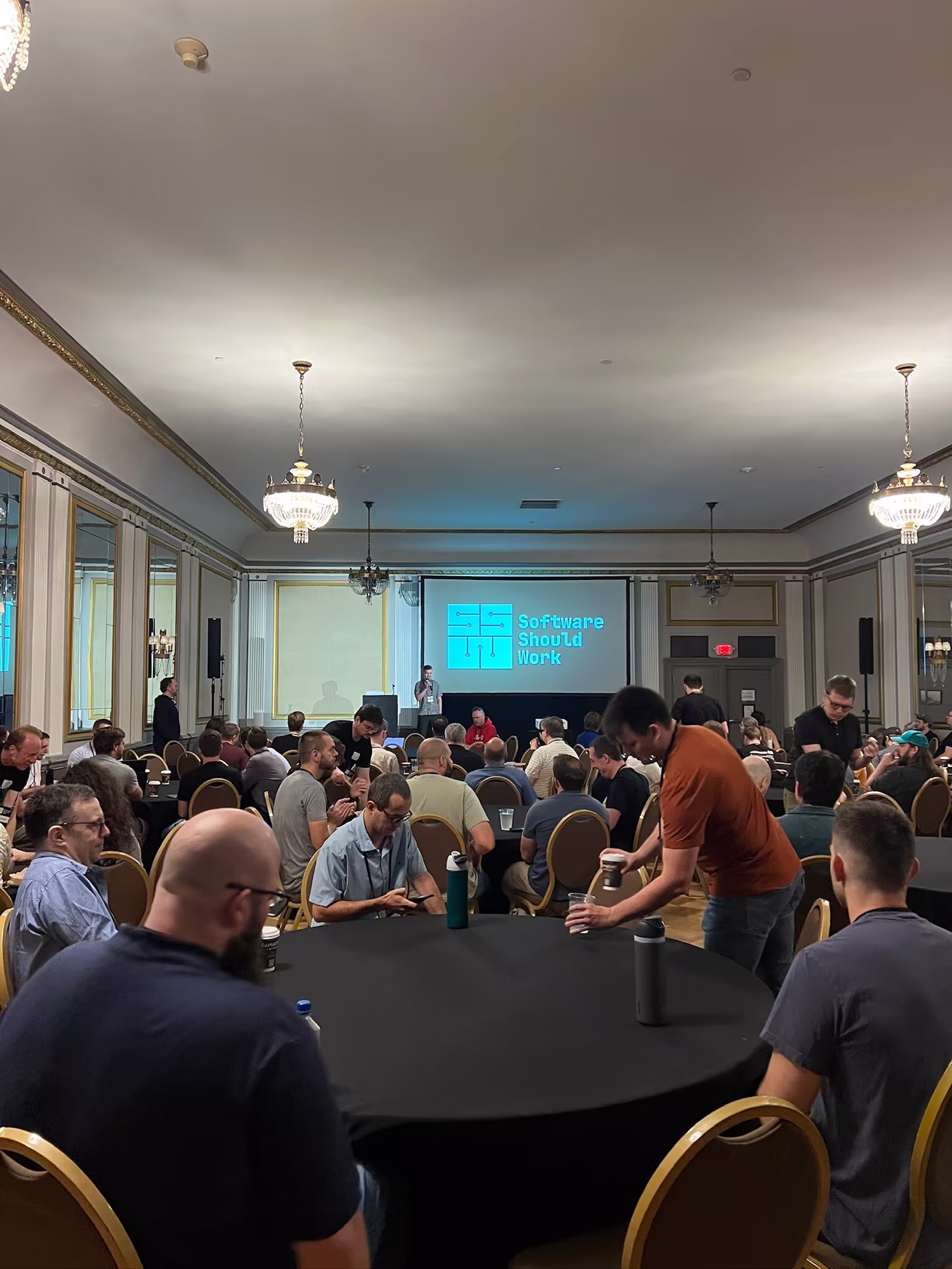 A shot of the crowd at SSW